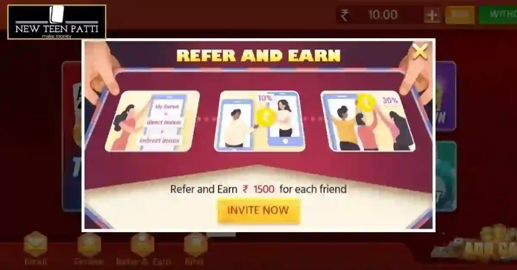 Teen Patti Zone Refer And Earn